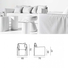 Gervasoni Ghost Out 05 Armchair - Agof Store