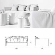 Gervasoni Ghost Out 16 Sofa - Agof Store
