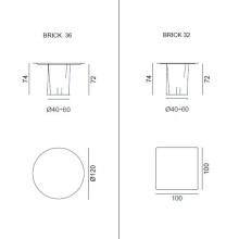 Gervasoni Brick 36 Table - Agof Store