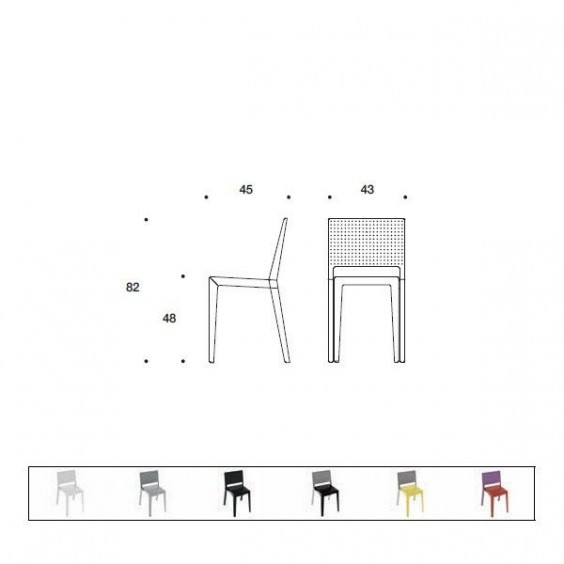 Danese Milano Abchair Chair - Agof Store
