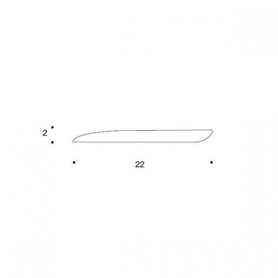 Danese Milano Ameland Paper Knife - Agof Store