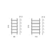 Danese Milano Sarmiento Bookshelf - Agof Store