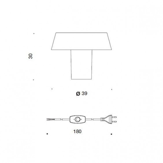 Artemide Amami table lamp - Agof Store
