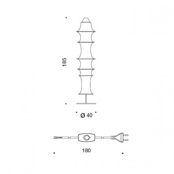 Artemide Falkland floor lamp - Agof Store