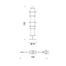 Artemide Falkland Lampada da terra - Agof Store