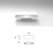 Artemide Two Flag wall lamp - Agof Store