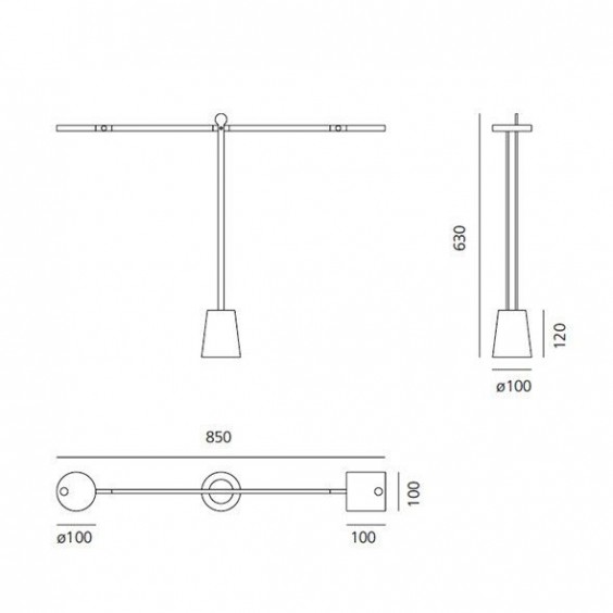 Artemide Equilibrist Tischleuchte - Agof Store