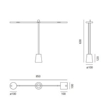 Artemide Equilibrist table lamp - Agof Store Artemide Equilibrist table lamp - Agof Store