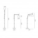 Artemide Tolomeo Basculante Stehleuchte - Agof Store