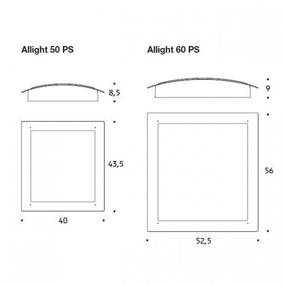 Status Allight Wand- Deckenleuchte - Agof Store