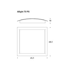 Allight Lampada da parete soffitto Status - Agof Store