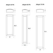 Allight Lampada da parete soffitto Status - Agof Store
