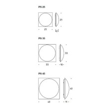 Quick Lampada da parete soffitto Status - Agof Store Quick Lampada da parete soffitto Status - Agof Store