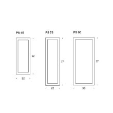 Flat Lampada da parete soffitto Status - Agof Store