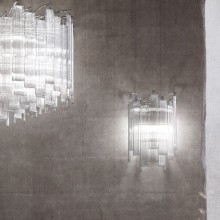 Venini Nastri 920.27 wall lamp - Agof Store