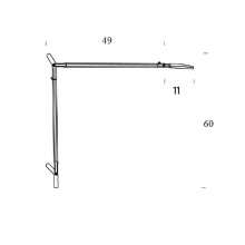 Fontana Arte Volèe table lamp - Agof Store