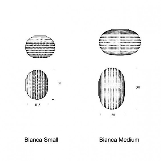 Fontana Arte Bianca Wand- Deckenleuchte - Agof Store
