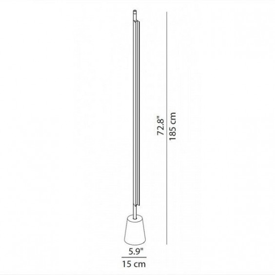 Compendium Lampada da terra LucePlan - Agof Store