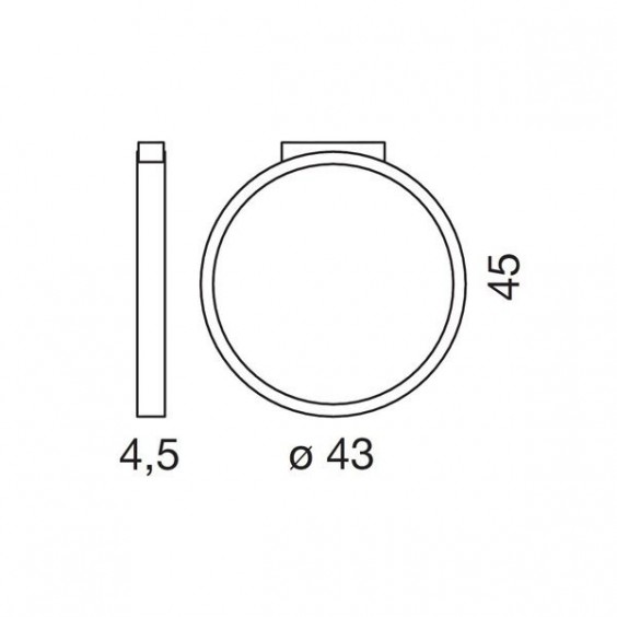 Cini & Nils Assolo 43 wall ceiling lamp - Agof Store