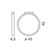 Cini & Nils Assolo 43 ceiling lamp - Agof Store Cini & Nils Assolo 43 ceiling lamp - Agof Store