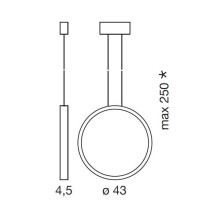 Cini & Nils Assolo 43 pendant lamp - Agof Store