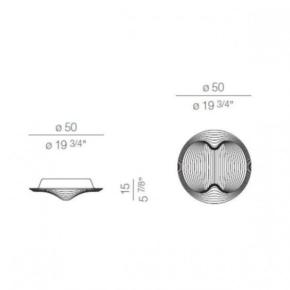 Cini & Nils Sestessa wall ceiling lamp - Agof Store