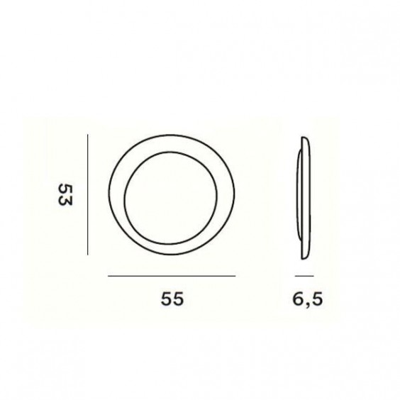 Foscarini Bahia Mini Wand- Deckenleuchte - Agof Store