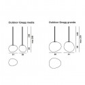 Gregg Outdoor Lampada a sospensione Foscarini - Agof Store
