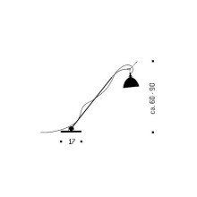 Max Kugler Led Lampada da tavolo Ingo Maurer - Agof Store