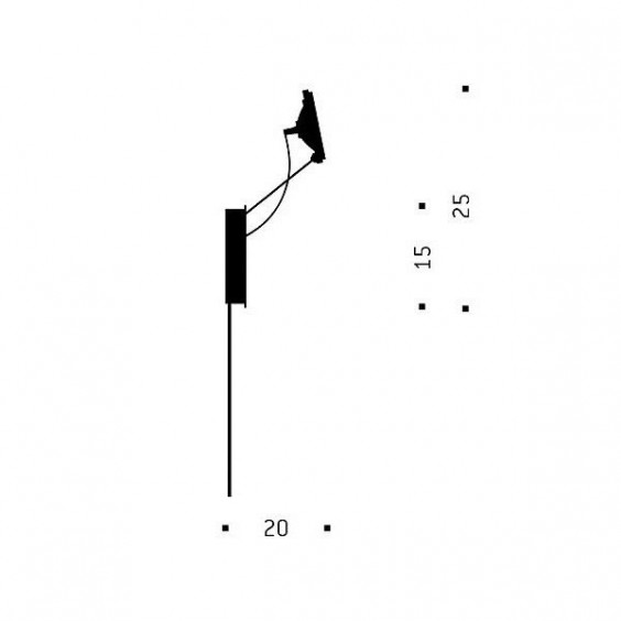 Use Me W. Lampada da parete Ingo Maurer - Agof Store