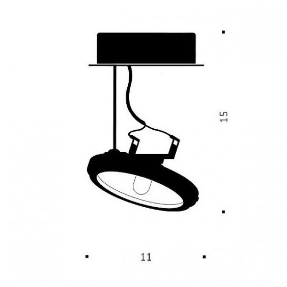 Ingo Maurer Use Me C. wall ceiling lamp - Agof Store
