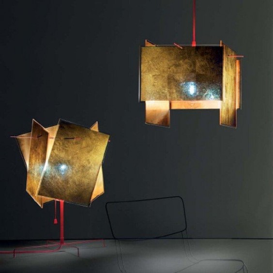 Ingo Maurer 24 Karat Blau T table lamp - Agof Store