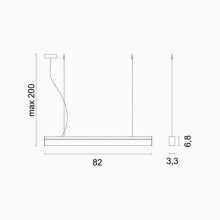 Egoluce Rail pendant lamp - Agof Store Egoluce Rail pendant lamp - Agof Store