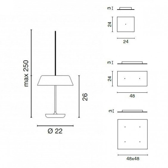 Egoluce Spirits pendant lamp - Agof Store