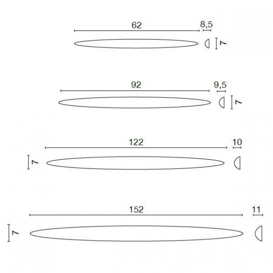 Egoluce Ci wall lamp - Agof Store