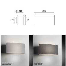Egoluce Pupilla 4572 wall lamp - Agof Store Egoluce Pupilla 4572 wall lamp - Agof Store