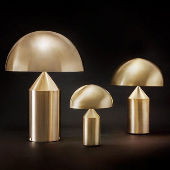Oluce Atollo Oro table lamp - Agof Store