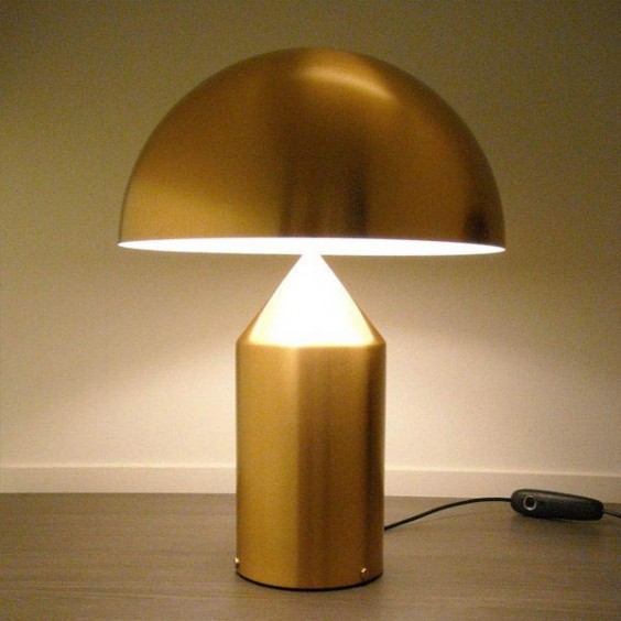 Oluce Atollo Oro table lamp - Agof Store