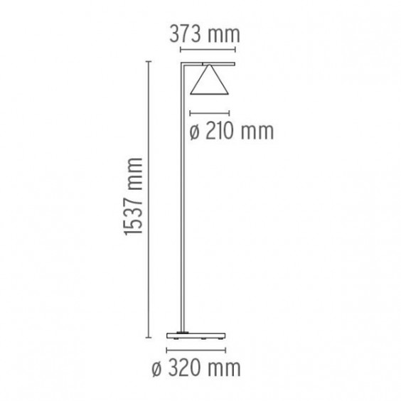 Flos Captain Flint floor lamp - Agof Store