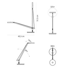 Artemide Demetra Micro Lampada da tavolo - Agof Store