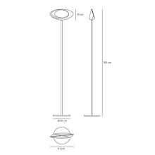 Artemide Cabildo Led Lampada da terra - Agof Store