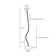 Artemide Pipe Led floor lamp - Agof Store Artemide Pipe Led floor lamp - Agof Store