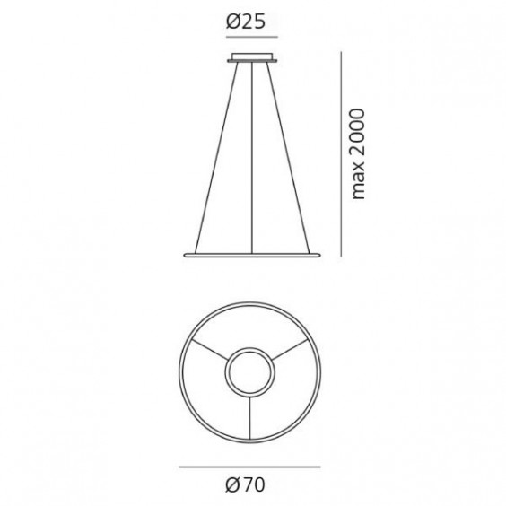 Artemide Discovery Lampada a sospensione - Agof Store