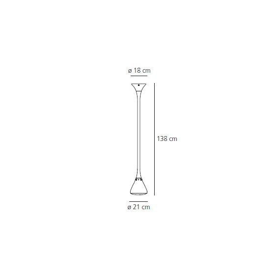 Artemide Pipe Led Lampada a sospensione - Agof Store