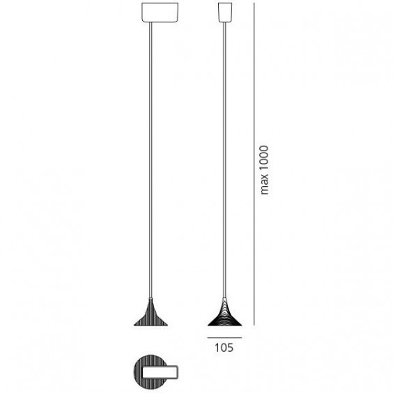 Artemide Unterlinden pendant lamp - Agof Store