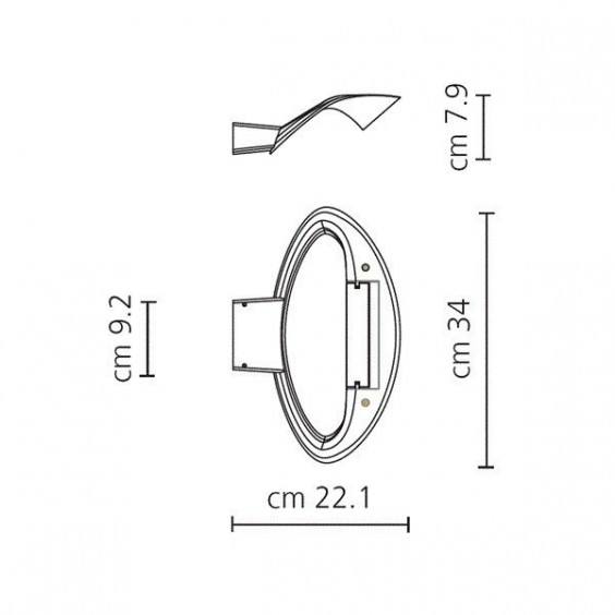 Artemide Mesmeri Led Wandleuchte - Agof Store