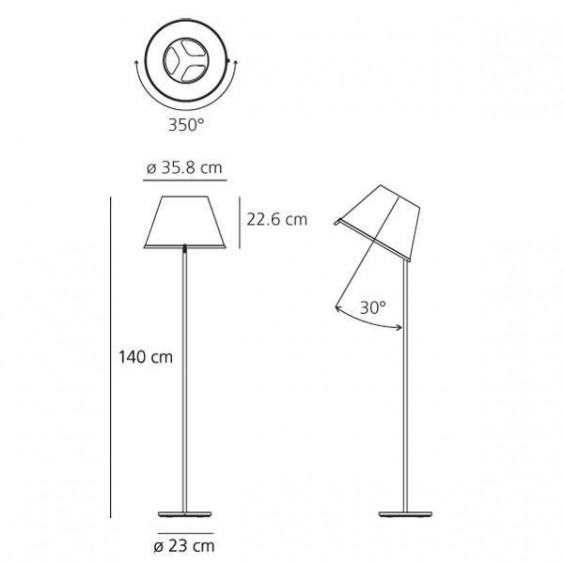 Artemide Choose floor lamp - Agof Store