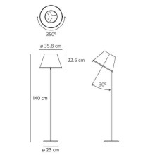 Artemide Choose Lampada da terra - Agof Store Artemide Choose Lampada da terra - Agof Store