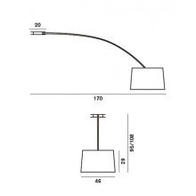 Foscarini Twiggy ceiling lamp - Agof Store
