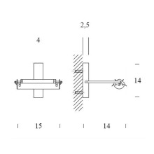 Fontana Arte Scintilla wall lamp - Agof Store
